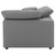 Raleigh - Boucle Upholstered Corner Chair - Gray