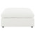 Raleigh - Boucle Upholstered Ottoman - Ivory