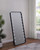 Canton - LED Standing Mirror With Speakers - Black