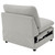 Collins - Modular Power Reclining Sectional Power Armless Chair - Gray