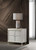 Olivia - 2-Drawer Nightstand Bedside Table - Pearl White