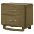 Amsbury - 2-Drawer Nightstand Bedside Table - Nutmeg
