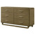 Amsbury - 6-Drawer Dresser Cabinet - Nutmeg