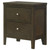 Wilkes - 2-Drawer Nightstand Bedside Table - Dark Cocoa