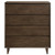 Glenwood - 4-Drawer Chest Of Drawers - Warm Brown