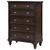 Andover - 5-Drawer Chest Of Drawers - Dark Oak
