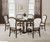 Landon - Round Wood Pedestal Dining Table - Rich Brown