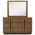 Terrace - 6-Drawer Dresser And Mirror - Ash Brown