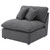 Hobson - Upholstered Armless Chair - Charcoal