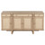 Kailani - 4-Door Cane Sideboard Buffet Cabinet - Beige Oak