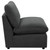 Collins - Modular Armless Chair - Dark Gray