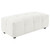 Everly - Boucle Upholstered Rectangular Ottoman - White