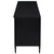 Amherst - 70" 2-Door Metal TV Stand Media Console - Black
