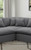 Hobson - Upholstered Corner - Charcoal
