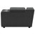 Collins - Upholstered Modular Storage Console - Dark Gray
