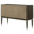 Reseda - 4-Door Dining Sideboard Server With Shelves - Ash Brown