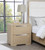 Ladera - 2-Drawer Nightstand Bedside Table - Light Elm