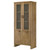 Adina - Tall Display Cabinet - Distressed Light Brown