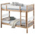 Dakota - Wood Twin Over Twin Bunk Bed - Natural