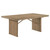 Adina - Extension Dining Table - Distressed Light Brown
