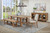 Middleton - Extension Leaf Dining Table - Natural Brown