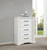 Mckinney - 5-Drawer Bedroom Chest Of Drawers - Vintage White