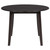 Catley - 5 Piece Round Drop Leaf Dining Table Set - Dark Coffee