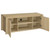 Laurelton - 3 Piece Entertainment Center TV Stand - Light Oak