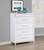 Gracemont - 5-Drawer Bedroom Chest Of Drawers - White