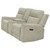 Kennett - Chenille Upholstered Power Reclining Loveseat - Ivory