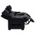 Zuma - Faux Leather Dual Power Reclining LED Sofa - Black