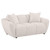 Destino - Chenille Upholstered Splayed Arm Loveseat - Greige