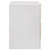 Ines - 2-Drawer Nightstand Bedside Table - White High Gloss