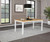 Andrews - 66" Rectangular Dining Table - Light Ash And White