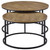 Lainey - 2 Piece Round Nesting Coffee Table - Mango