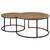 Lainey - 2 Piece Round Nesting Coffee Table - Mango