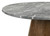 Franklin - 5 Piece Round Dining Table Set - Gray And Dark Oak