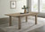 Cardova - 87" Solid Wood Extension Dining Table - Vineyard Oak