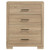 Arielle - 4-Drawer Bedroom Chest Of Drawers - Light Oak