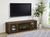 Havering - 71" TV Stand Fireplace Media Console - Dark Pine