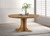 Hartville - 60" Round Dining Table - Natural Light Brown