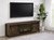 Enfield - 71" TV Stand Fireplace Media Console - Dark Pine