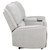 Sylmar - Chenille Upholstered Power Reclining Loveseat - Dove Gray