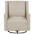Sorrel - Fabric Upholstered Swivel Glider Arm Chair - Latte