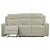 Kennett - Chenille Upholstered Power Reclining Sofa - Ivory