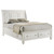 Sandy Beach - King Headboard, Box 1 of 3 - Cream White