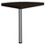 Skylar - Square Corner Table - Cappuccino