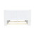 Jessica - Queen Headboard, Box 1 of 3 - White