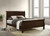 Louis Philippe - Full Headboard & Footboard, Box 1 of 2 - Cappuccino