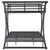Stephan - Frame & Supports & Guard Rails & Slats - Gunmetal